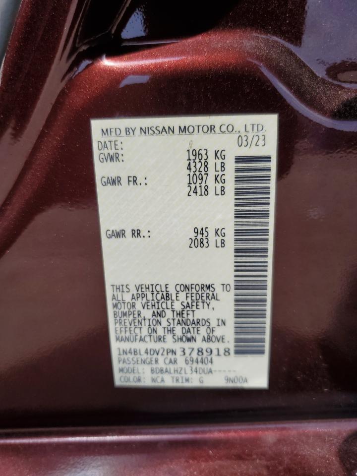 2023 NISSAN ALTIMA