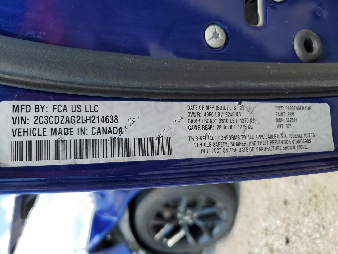 2020 DODGE Challenger
