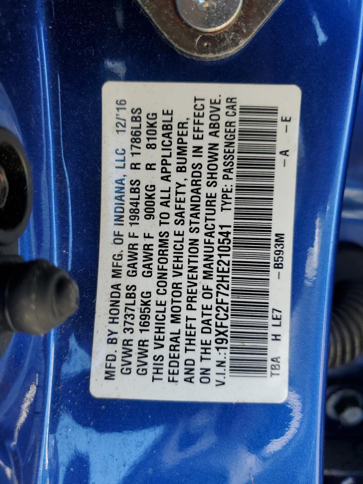 2017 HONDA CIVIC