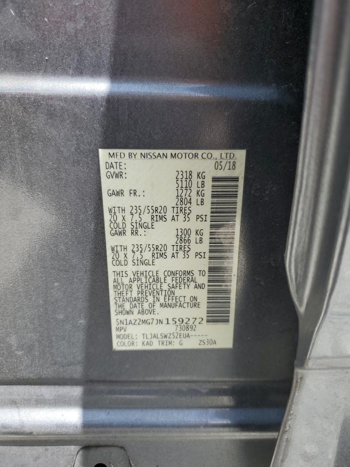 2018 NISSAN MURANO