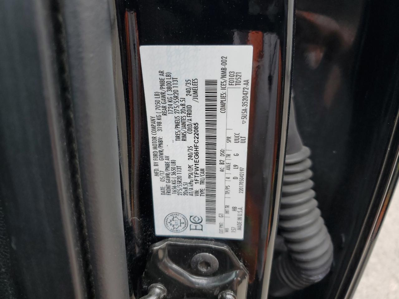 2017 FORD F-150