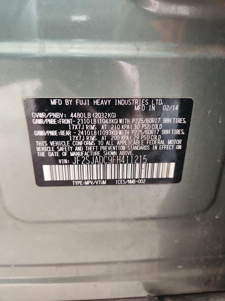 2015 SUBARU FORESTER