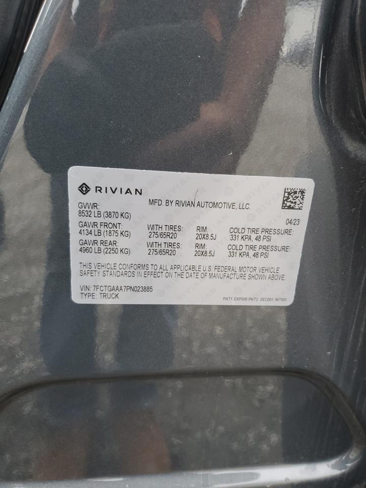 2023 RIVIAN R1t
