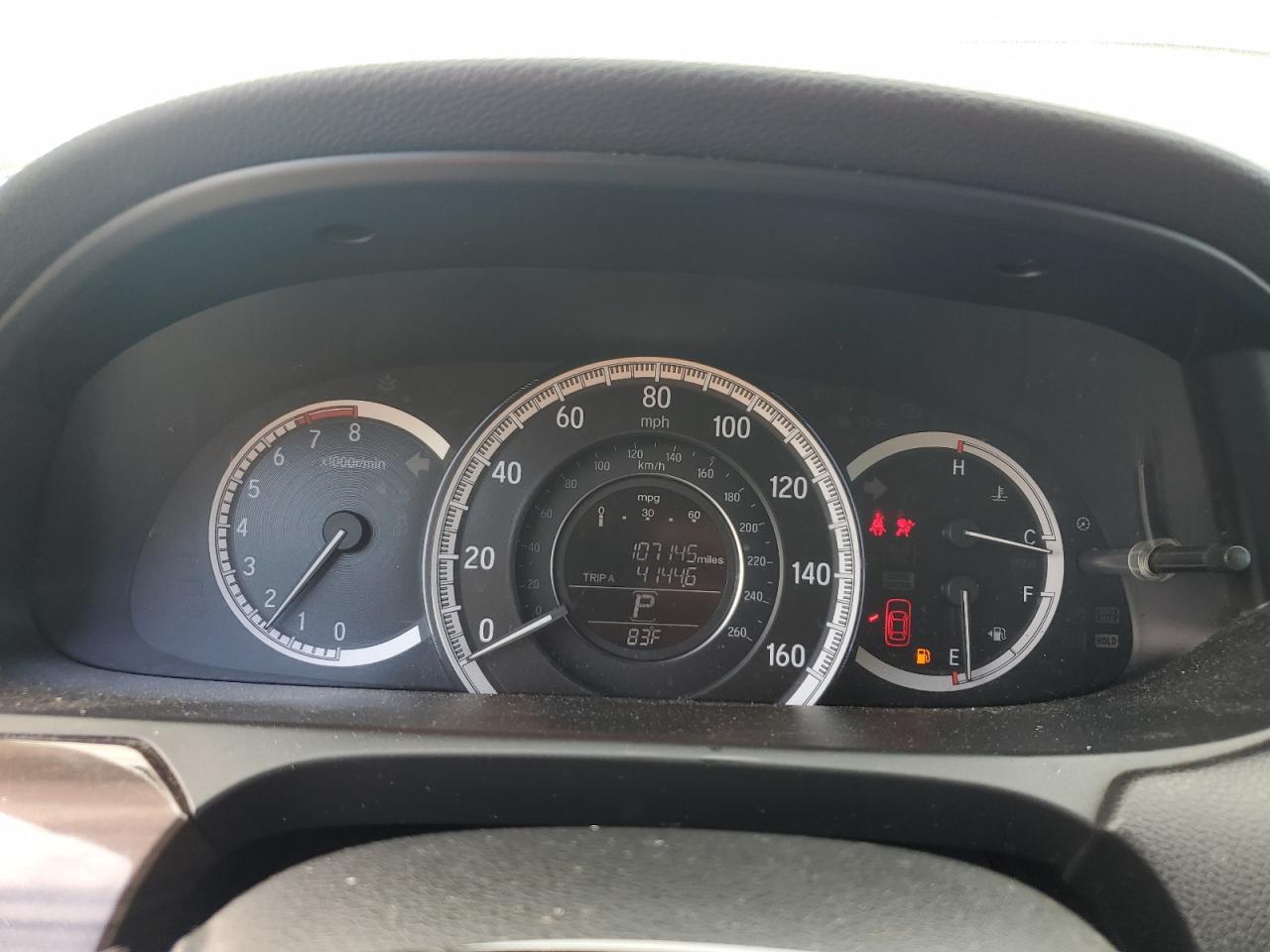 2016 HONDA ACCORD