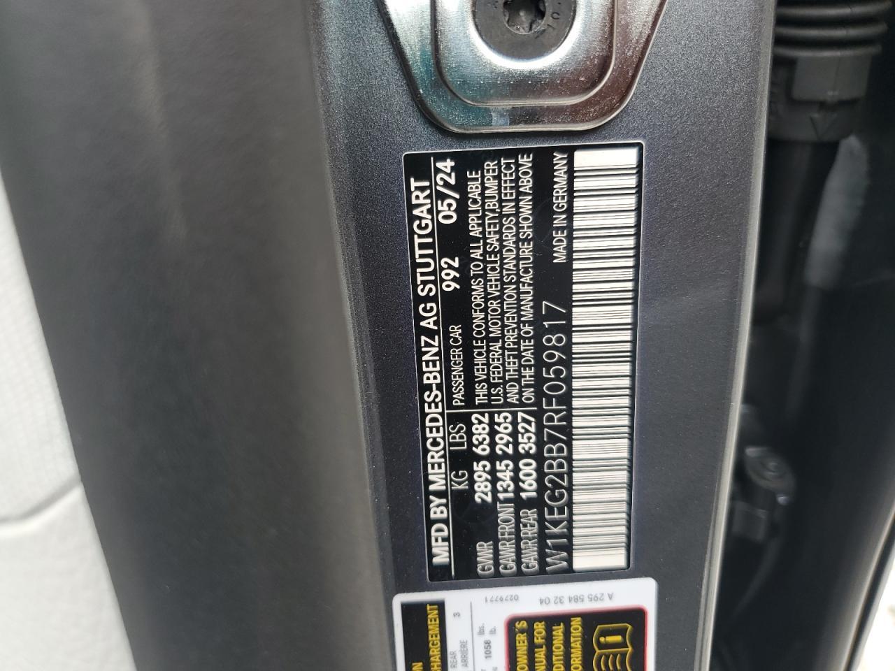2024 MERCEDES-BENZ EQE