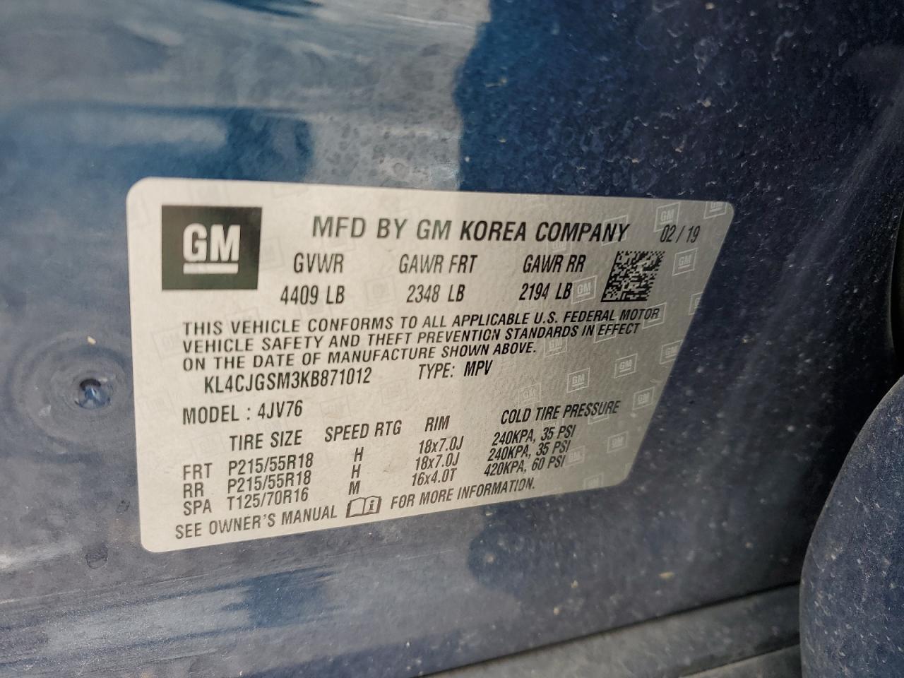 2019 BUICK ENCORE