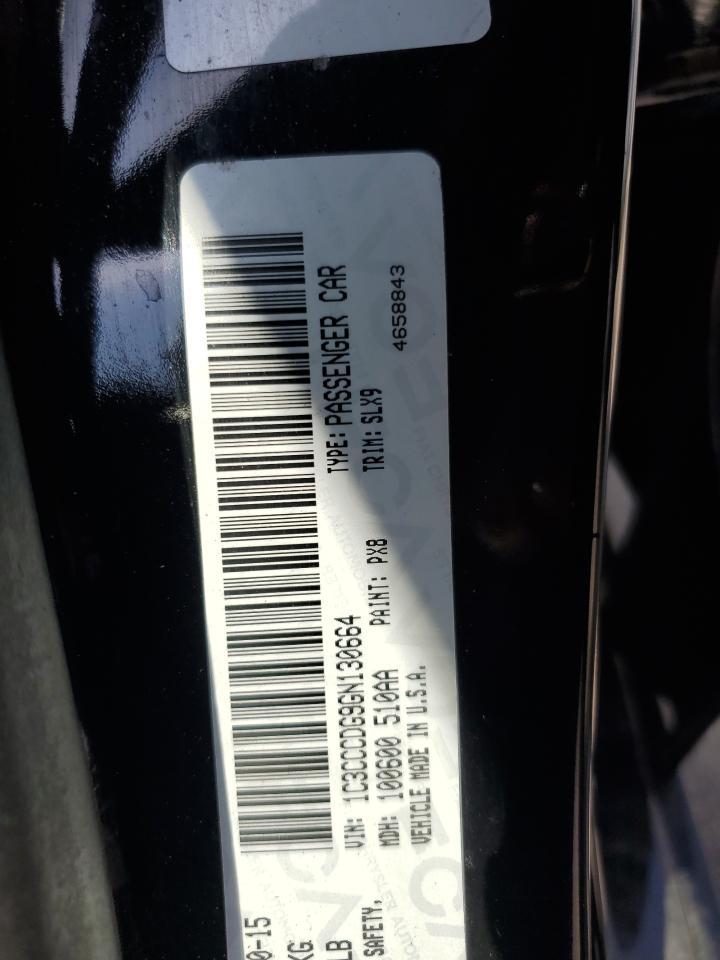 2016 CHRYSLER 200