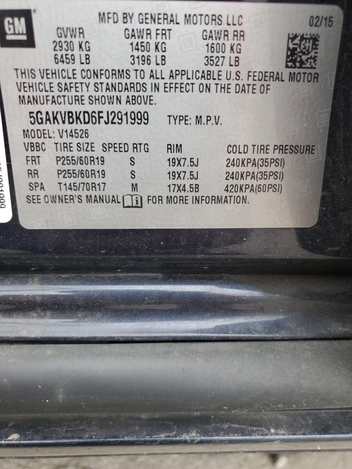 2015 BUICK ENCLAVE