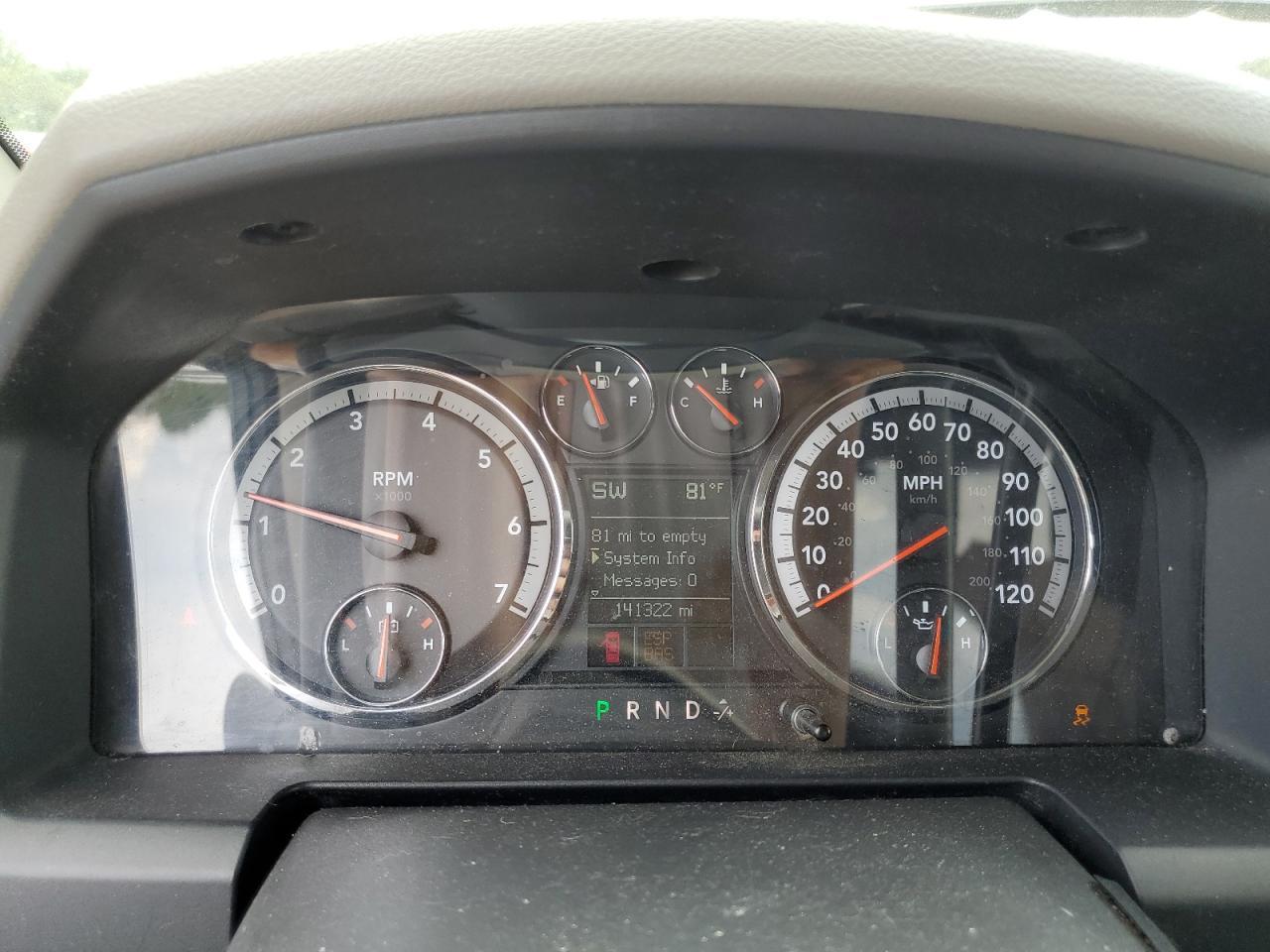 2009 DODGE RAM 1500