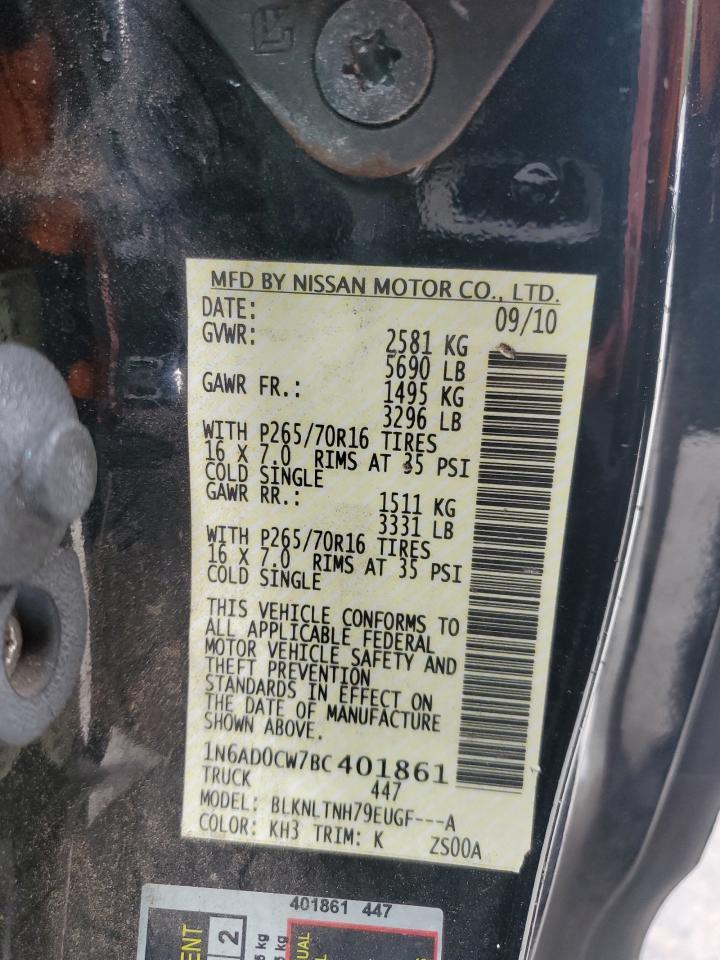 2011 NISSAN Frontier