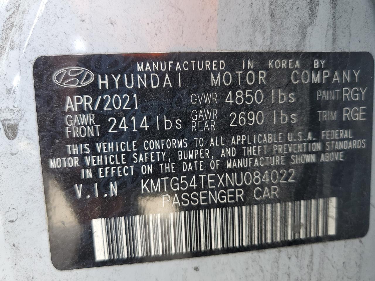 2022 GENESIS G70