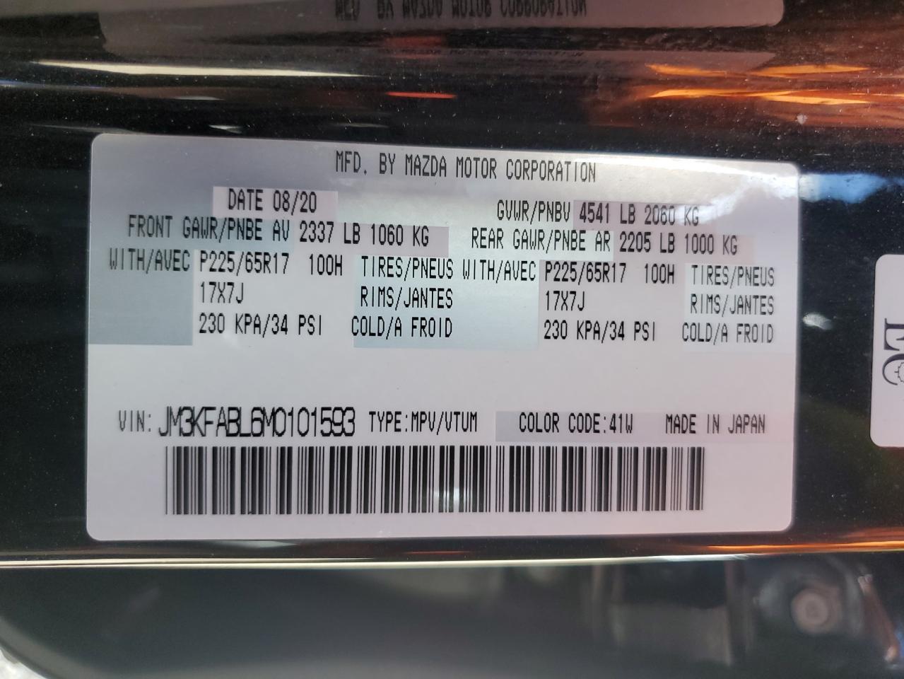 2021 MAZDA CX-5