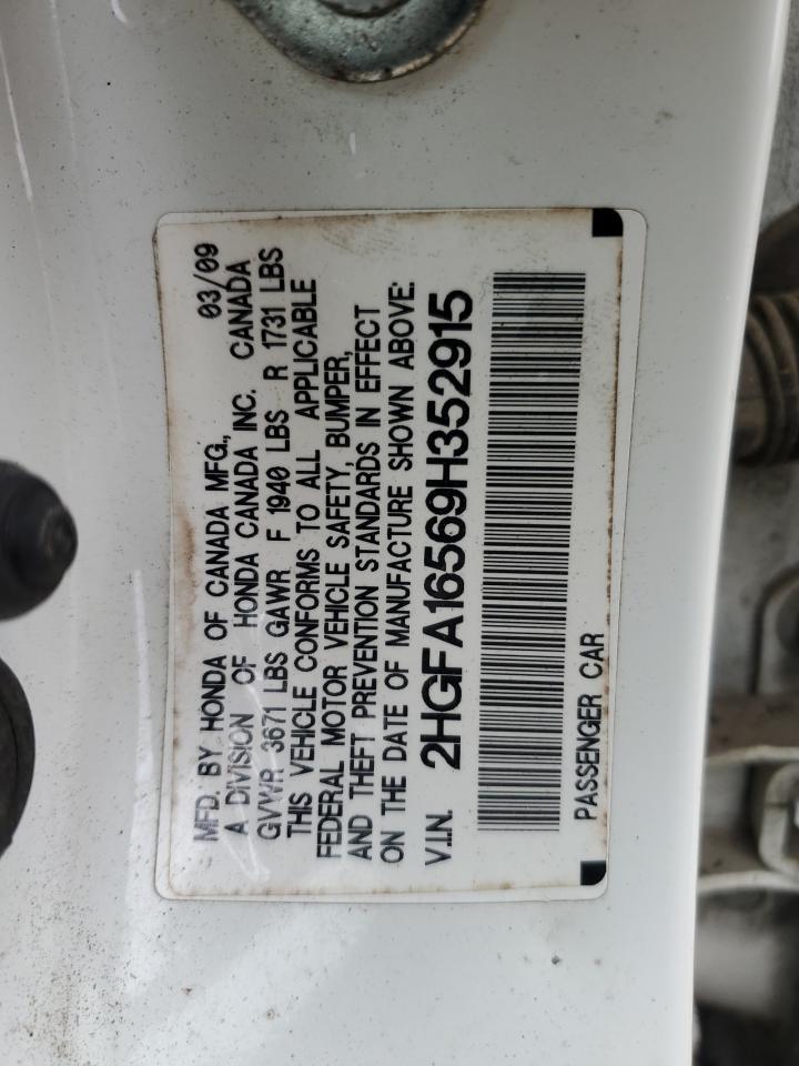 2009 HONDA CIVIC