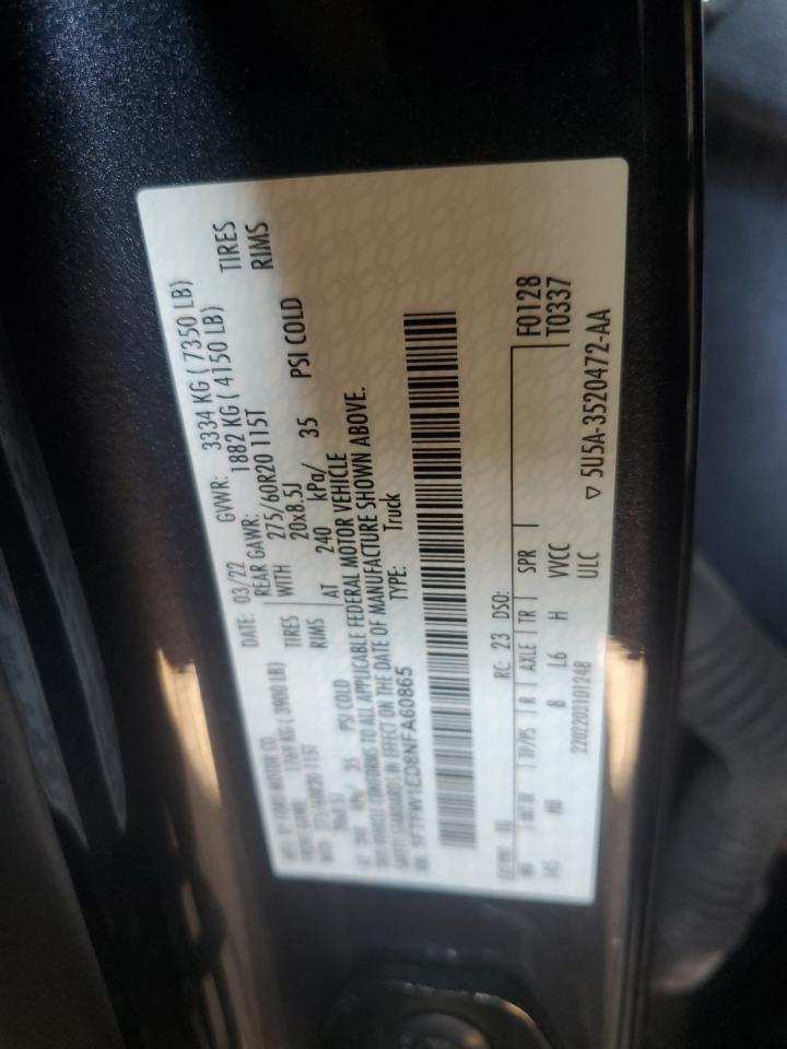 2022 FORD F-150