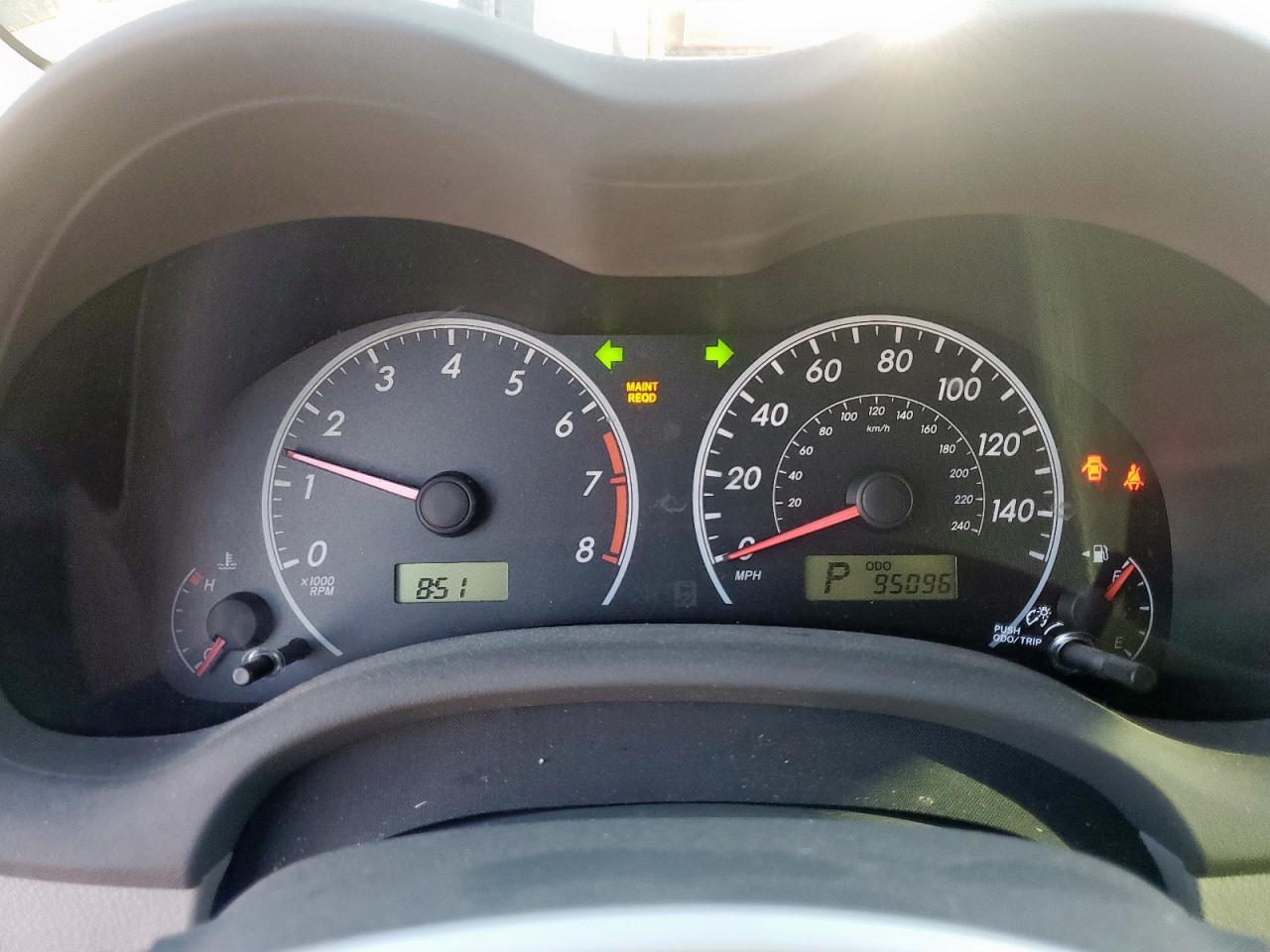 2009 TOYOTA COROLLA