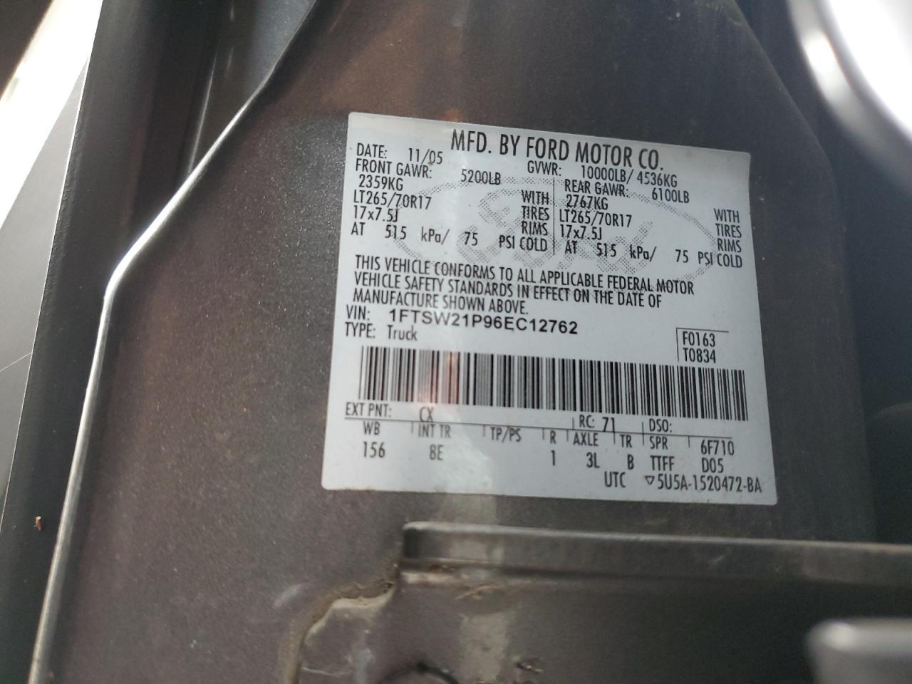 2006 FORD F-250