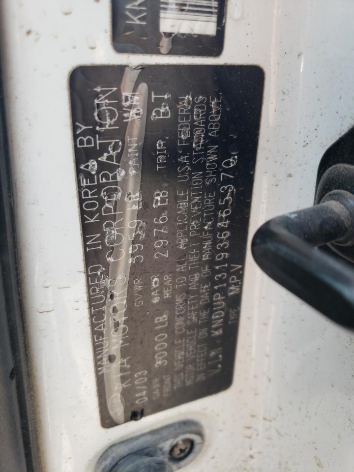 2003 KIA SEDONA