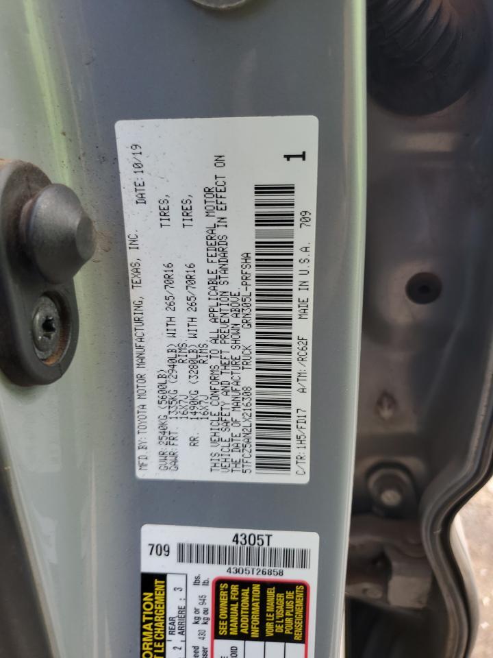 2020 TOYOTA TACOMA