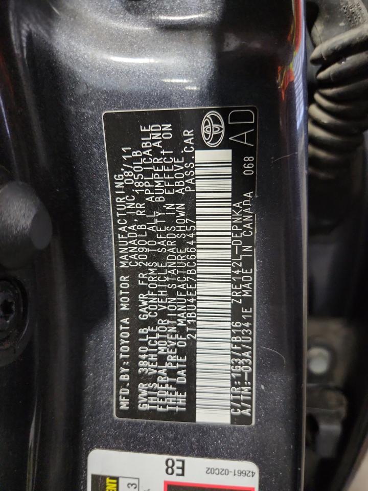 2011 TOYOTA COROLLA