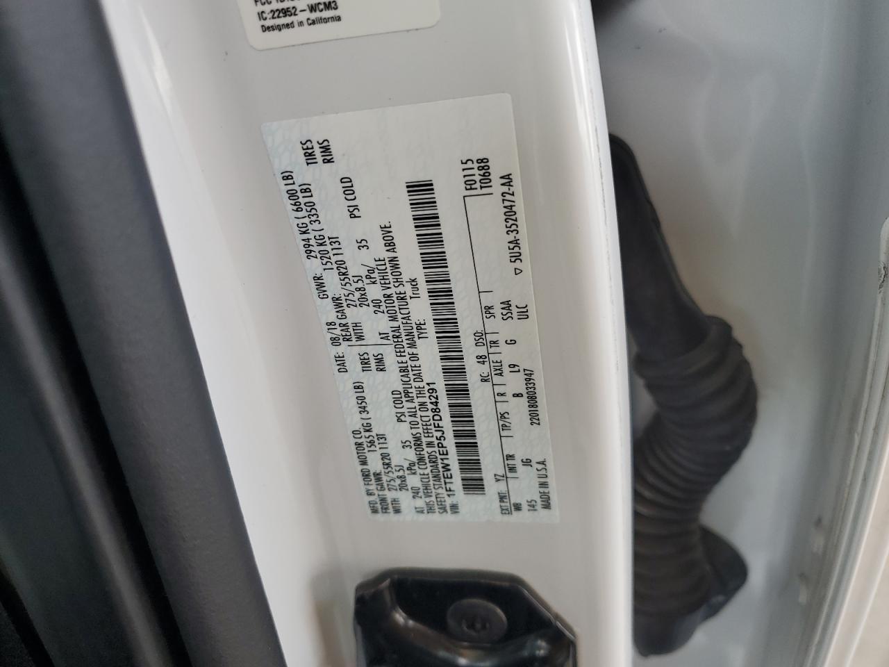 2018 FORD F-150
