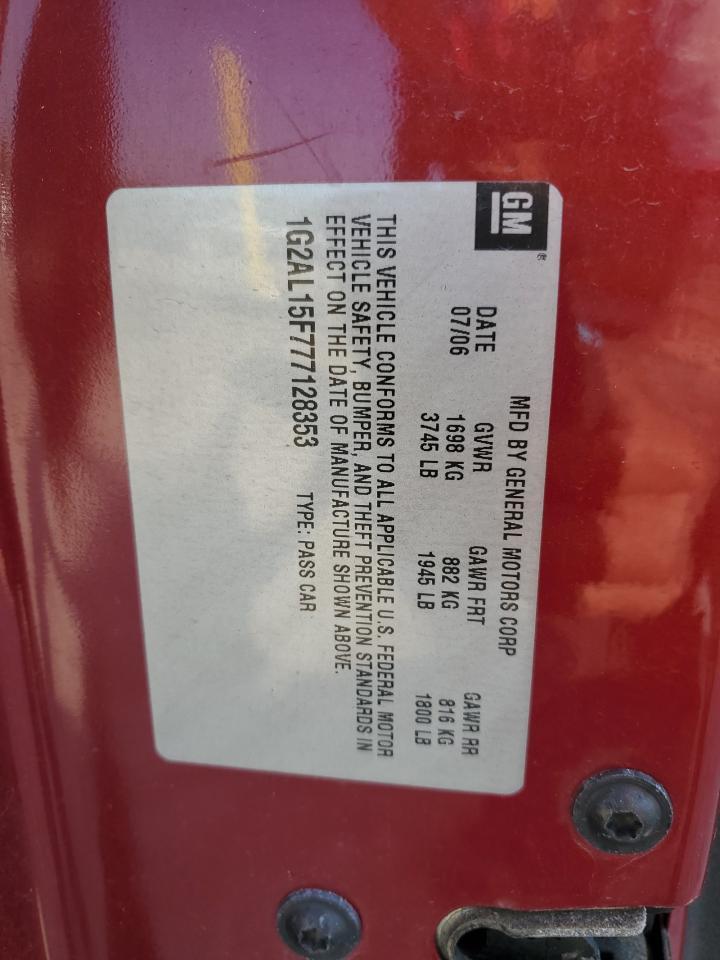 2007 PONTIAC G5