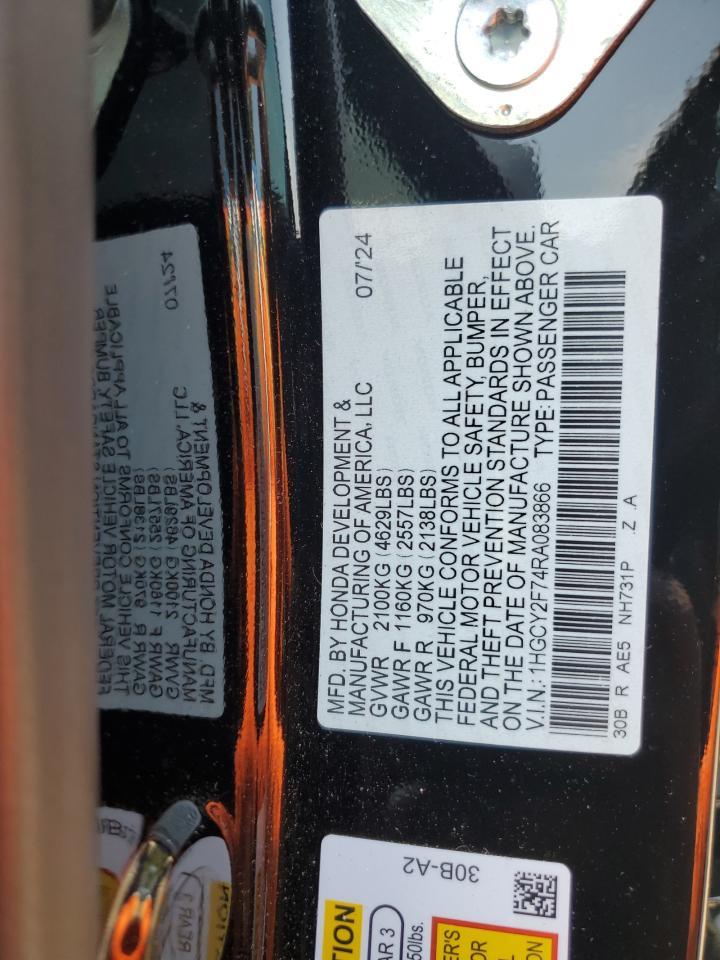2024 HONDA ACCORD