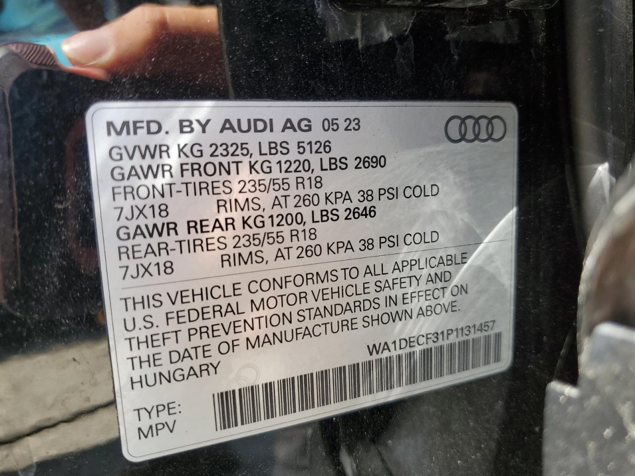 2023 AUDI Q3