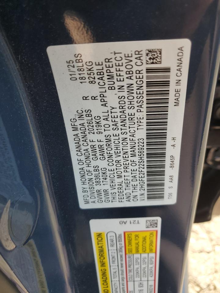 2025 HONDA CIVIC
