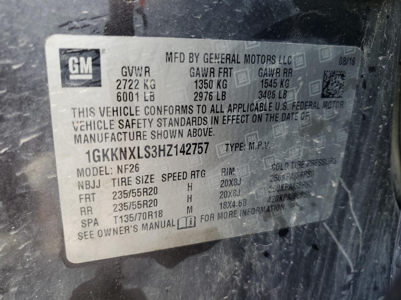 2017 GMC ACADIA