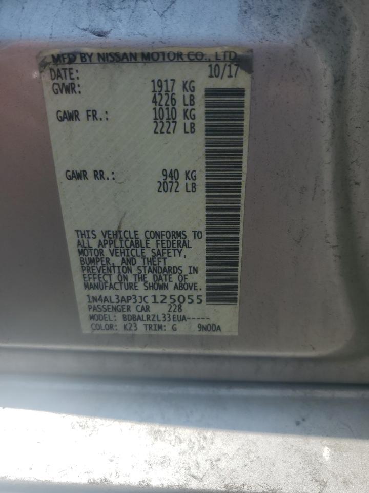 2018 NISSAN ALTIMA