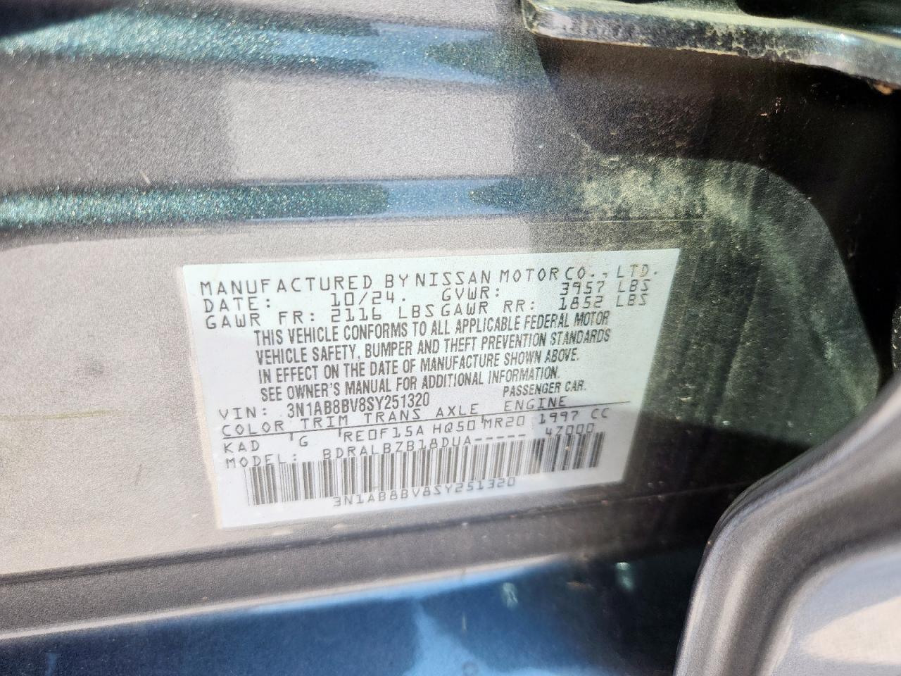 2025 NISSAN SENTRA