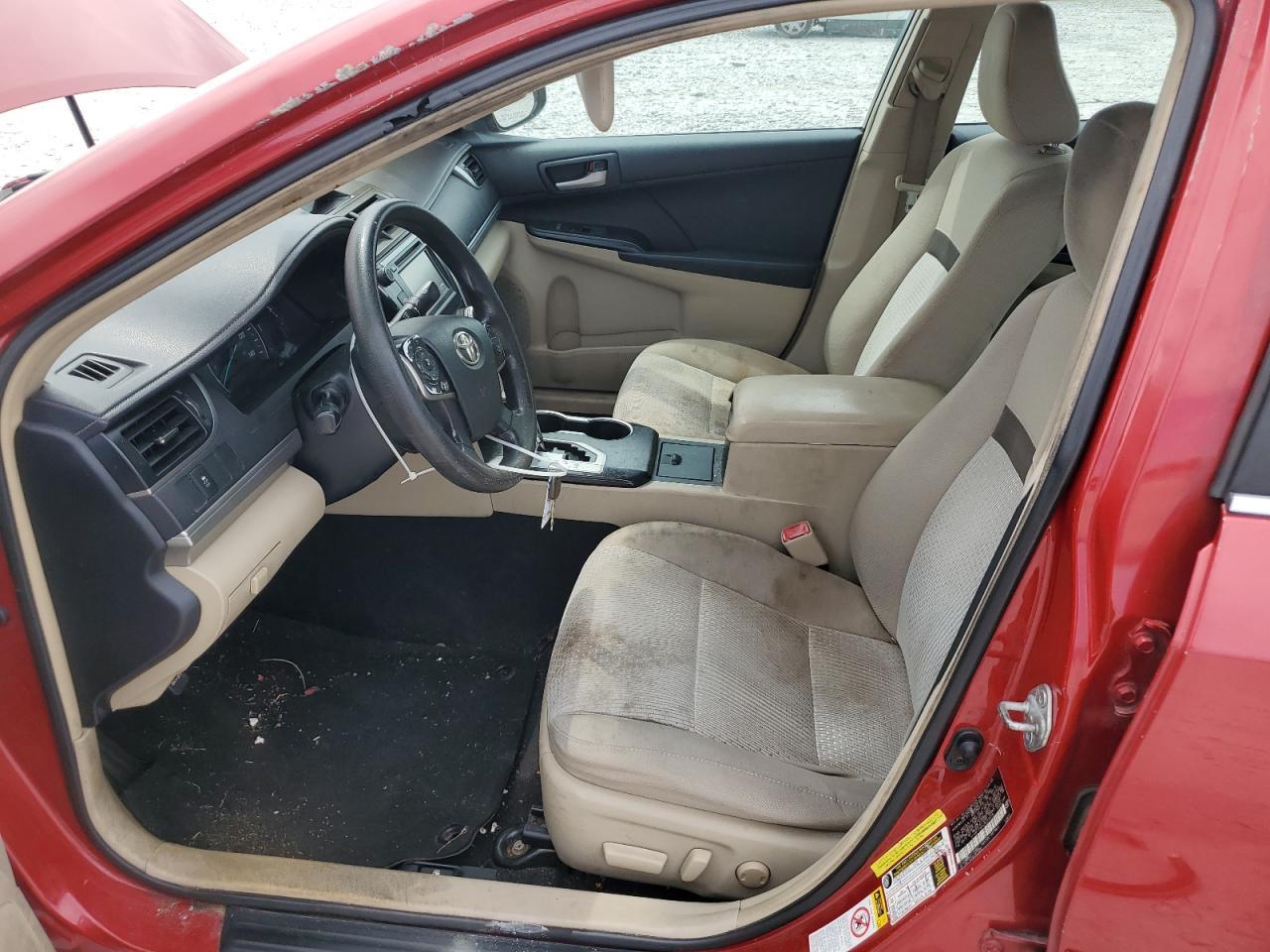 2012 TOYOTA CAMRY