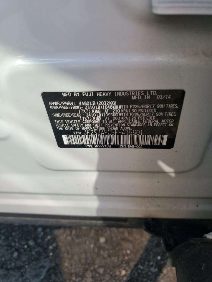 2015 SUBARU FORESTER