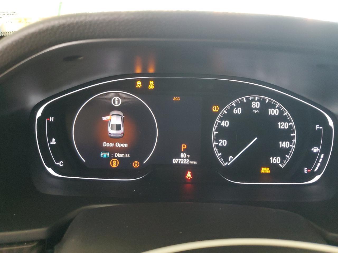 2018 HONDA ACCORD