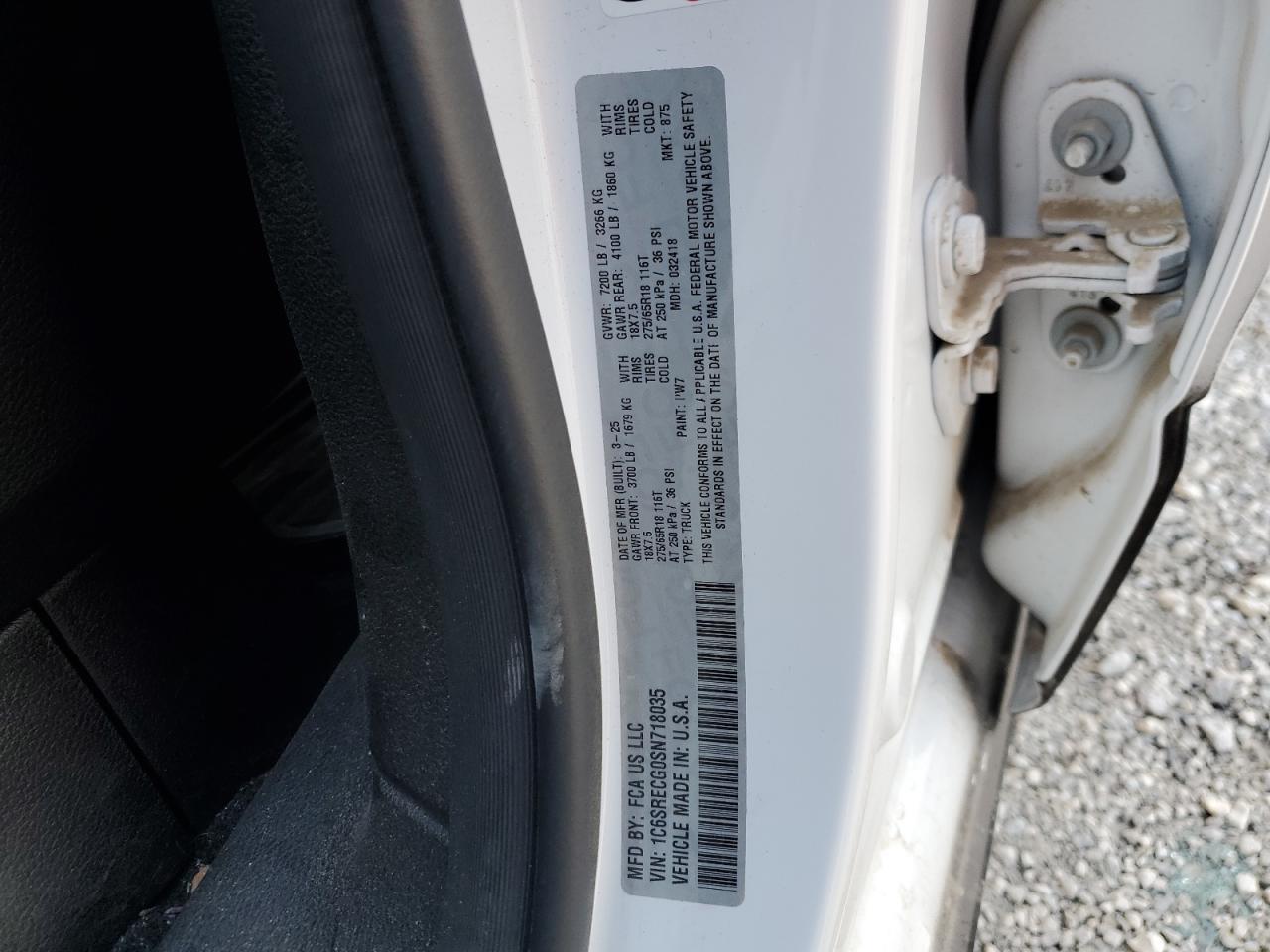 2025 RAM 1500