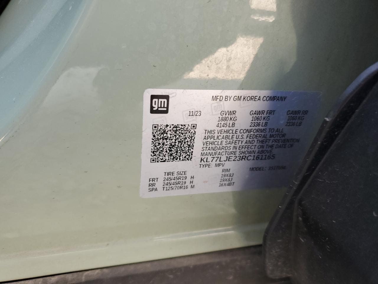 2024 CHEVROLET TRAX