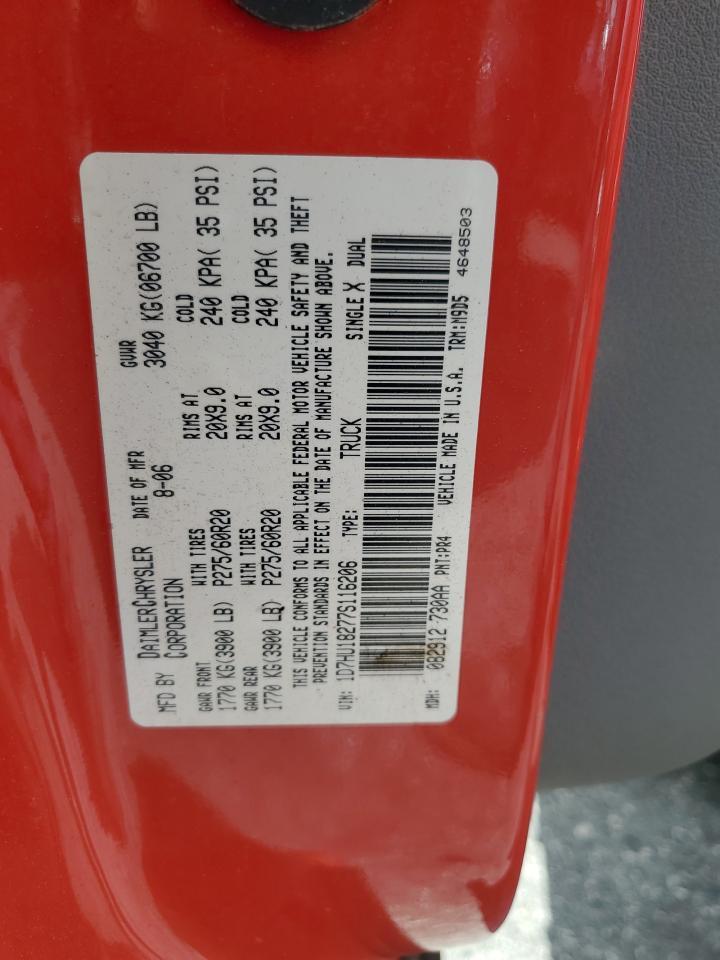2007 DODGE RAM 1500