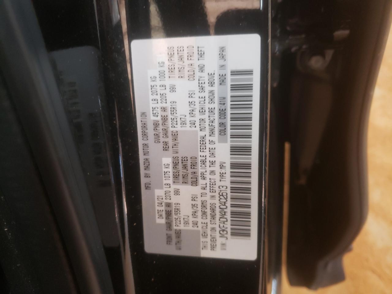 2021 MAZDA CX-5