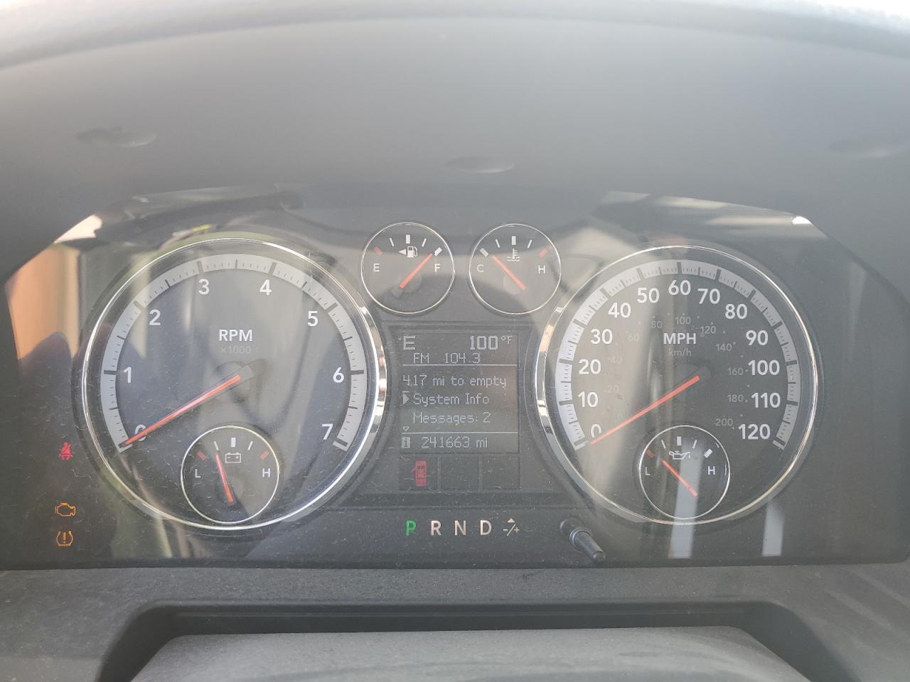 2009 DODGE RAM 1500