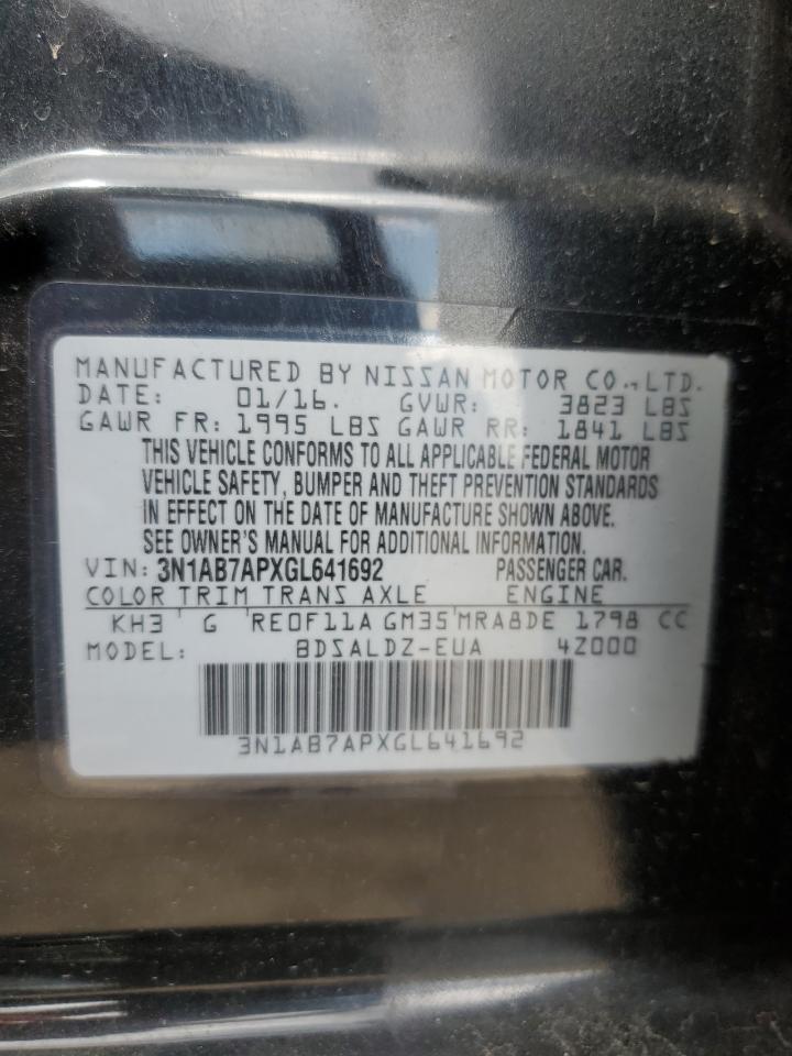 2016 NISSAN SENTRA