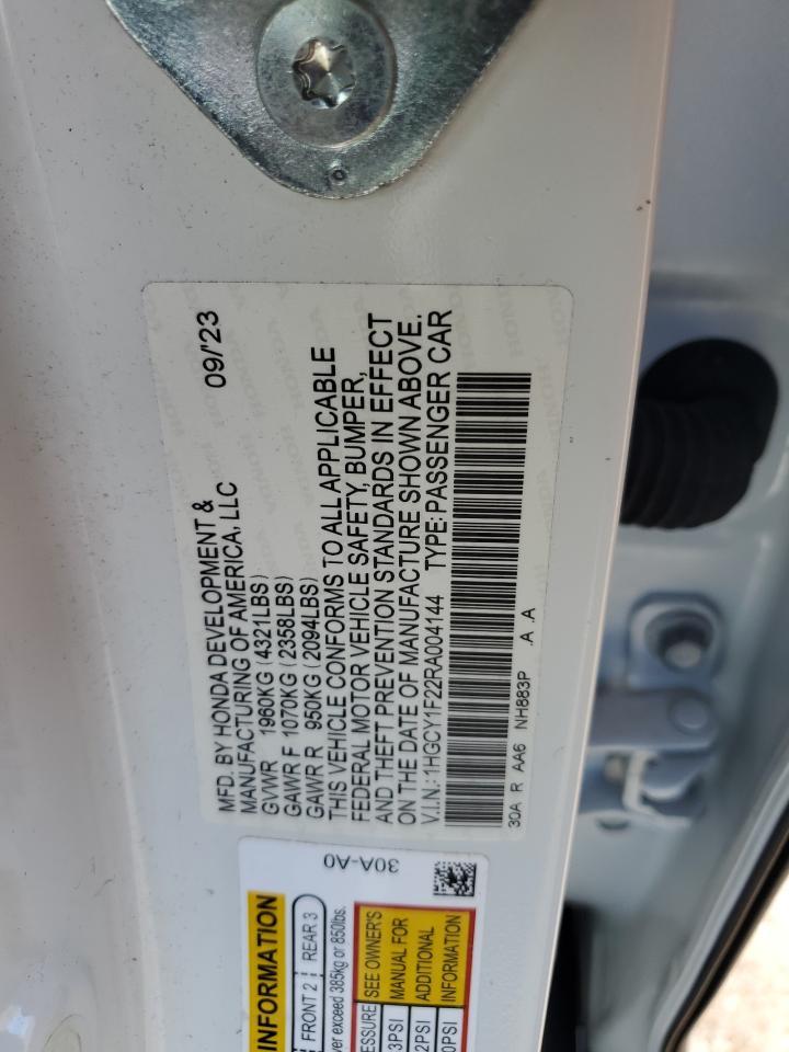2024 HONDA ACCORD