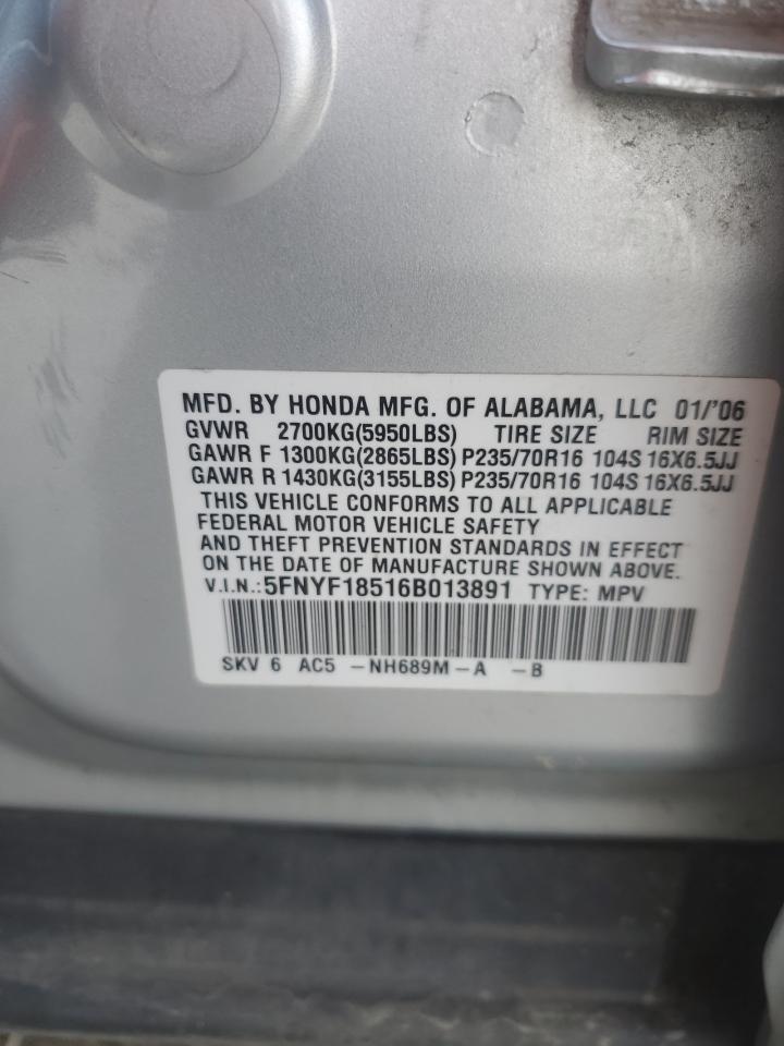 2006 HONDA PILOT