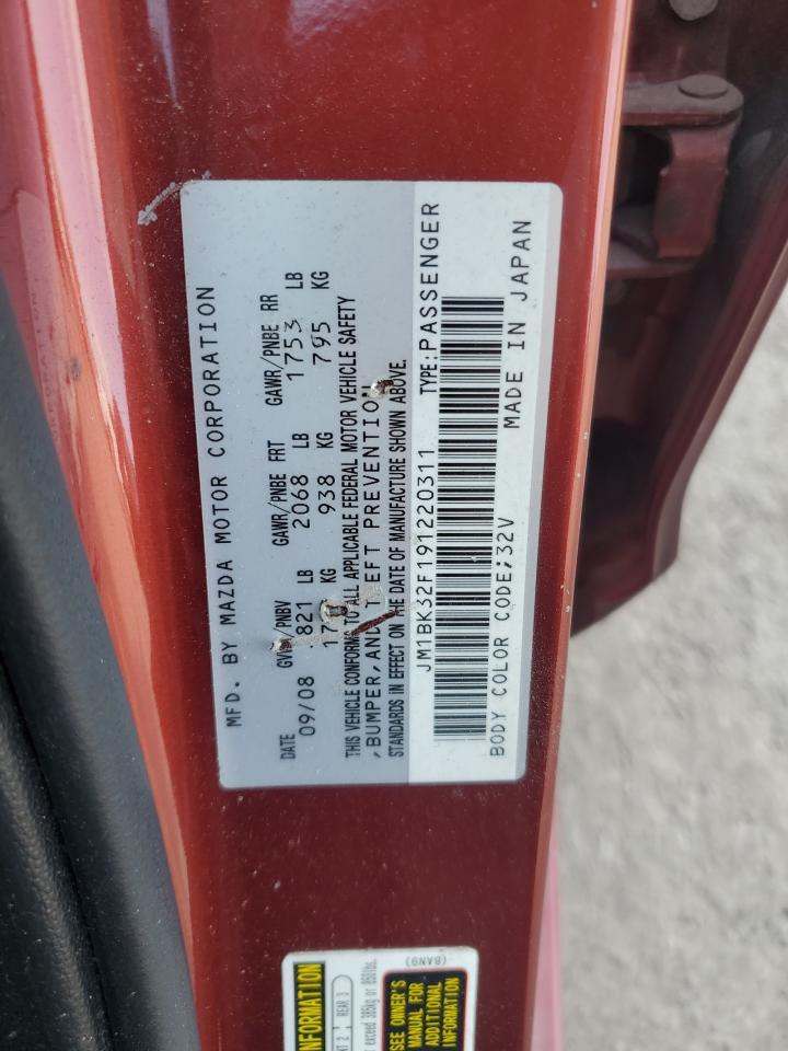 2009 MAZDA 3