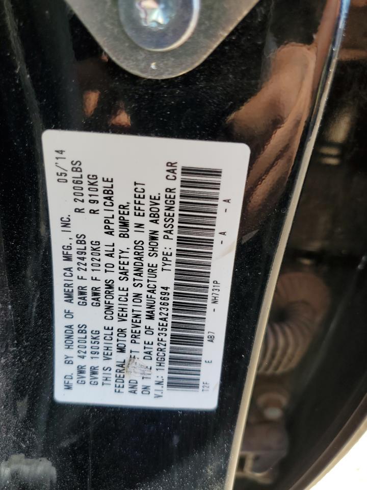 2014 HONDA ACCORD
