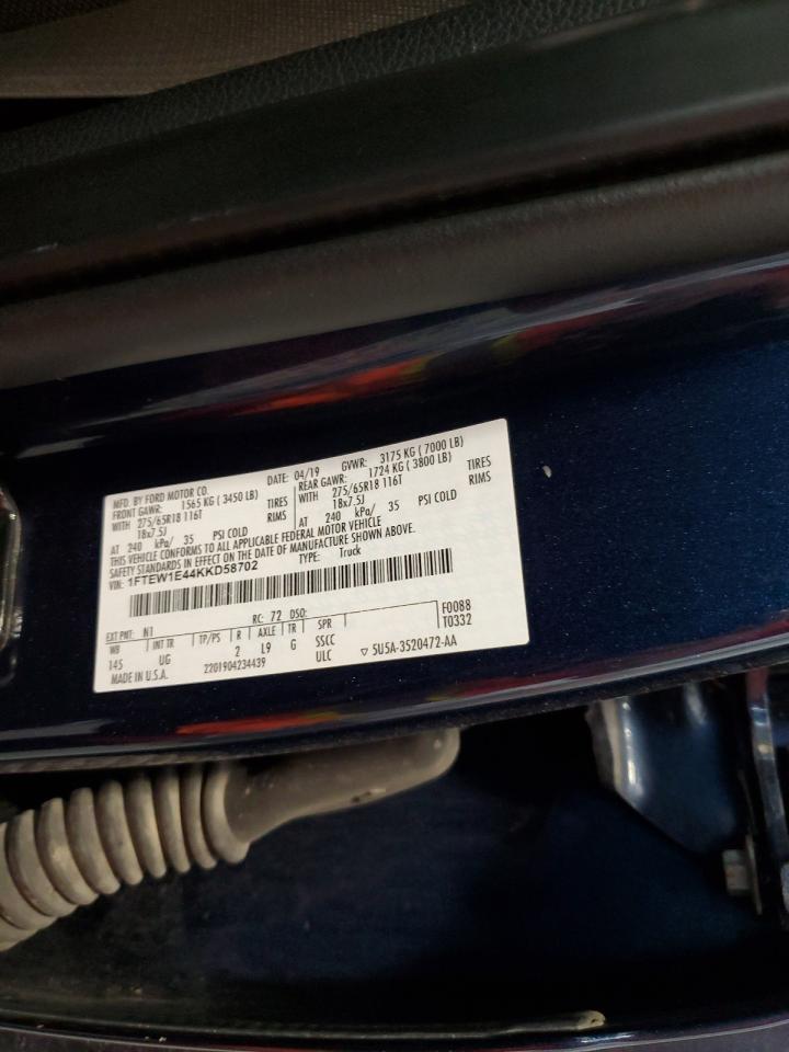 2019 FORD F-150