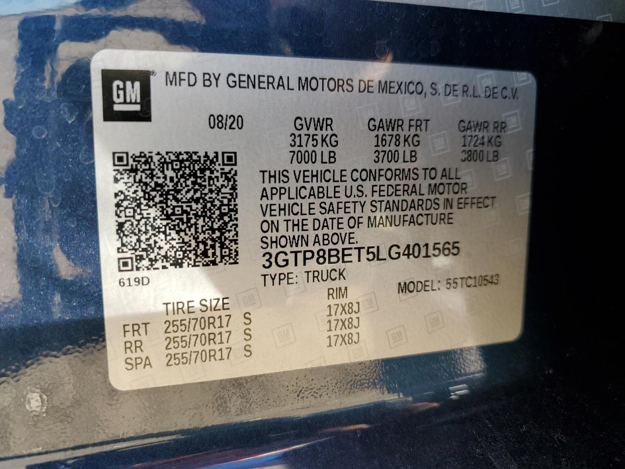 2020 GMC Sierra