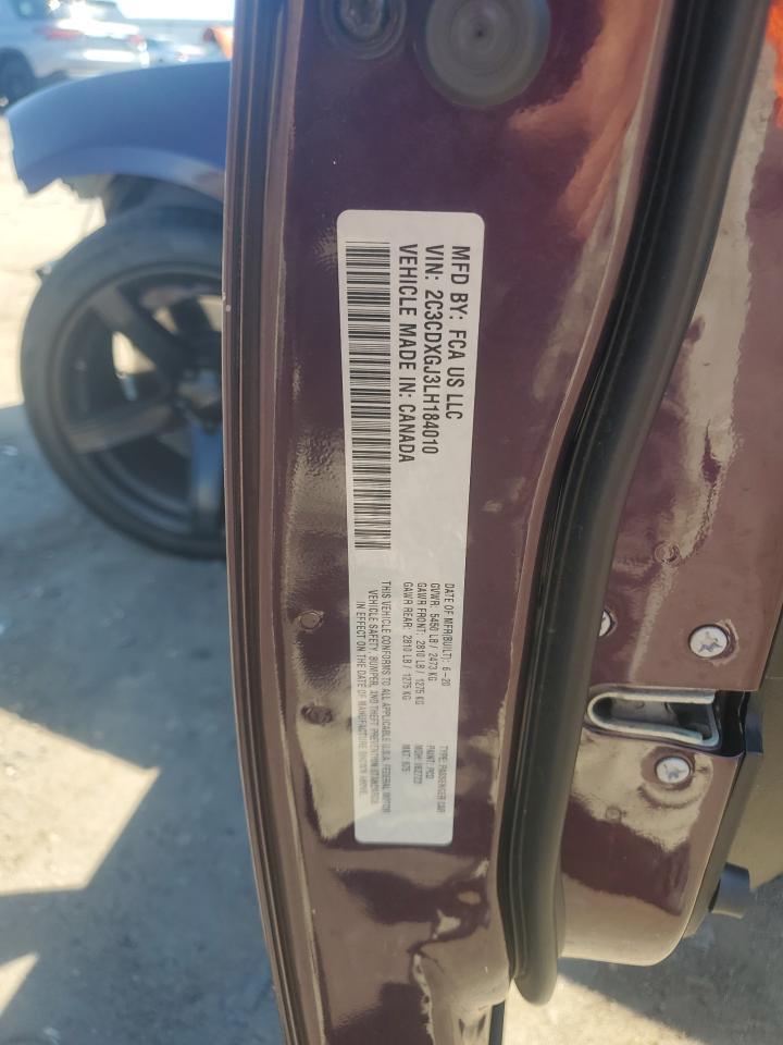 2020 DODGE CHARGER