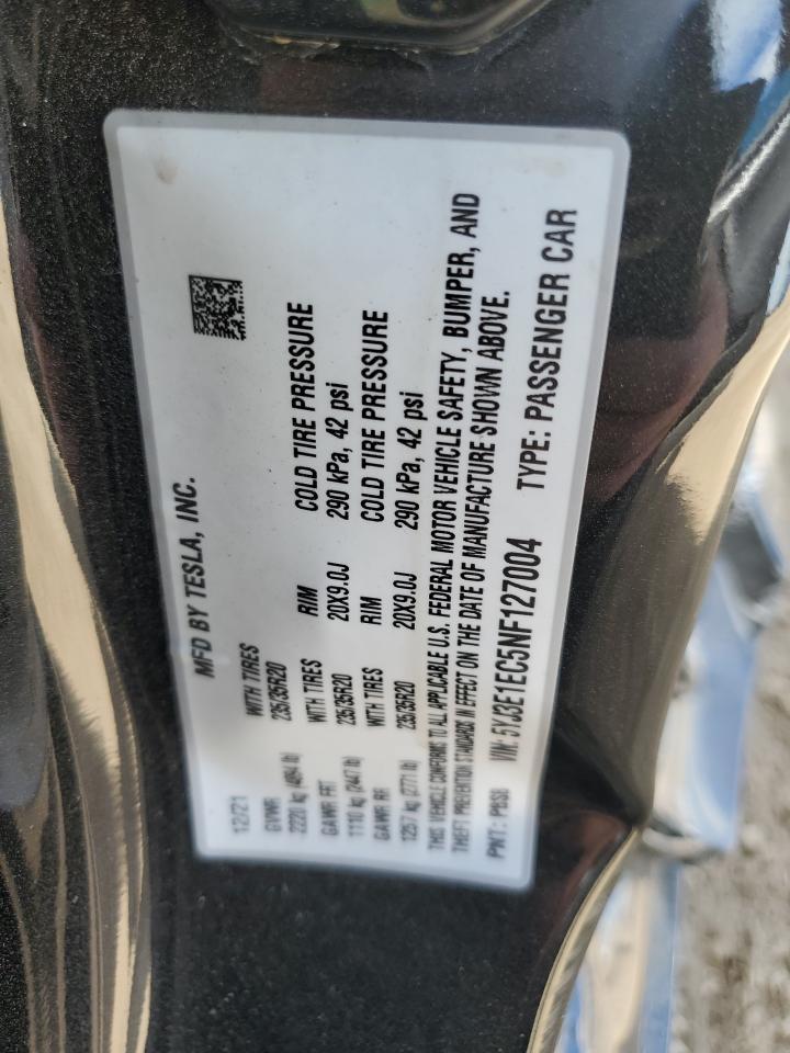 2022 TESLA MODEL 3