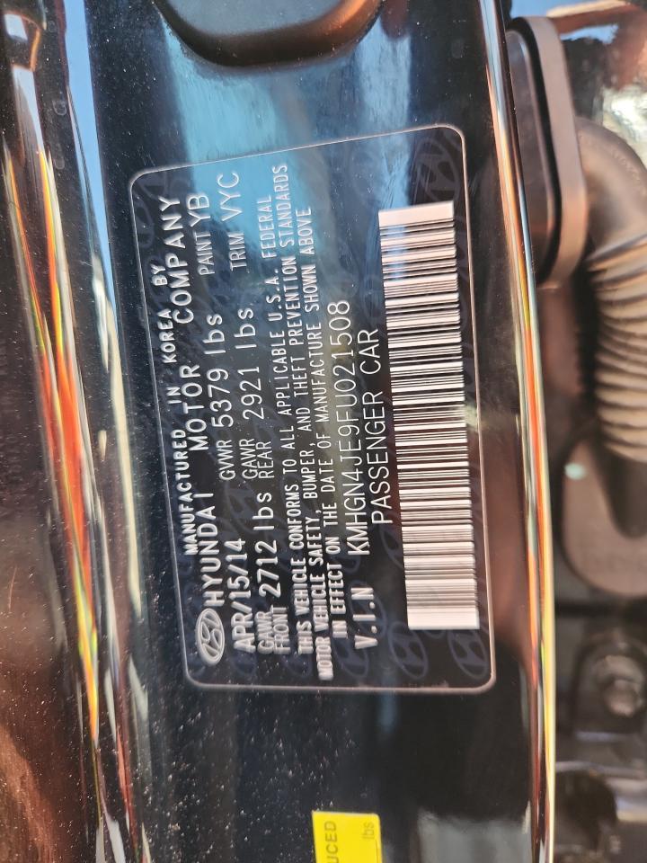 2015 HYUNDAI GENESIS