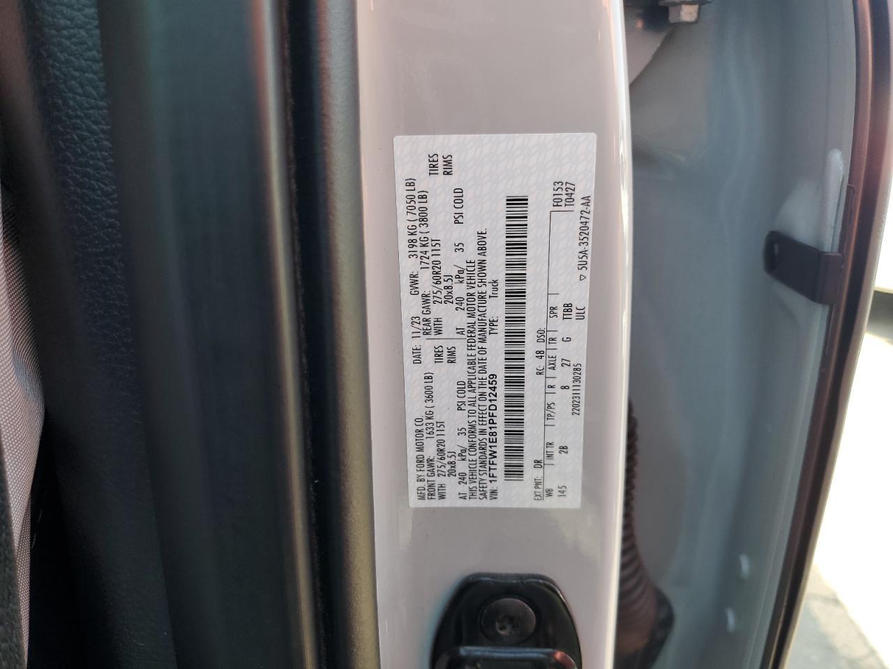 2023 FORD F-150